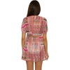 image:imageLucky Brand Womens Verona Chiffon Tunic Casual Beach Cover Ups for WomenMulticolor