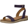 image:imageLucky Brand Womens Garston Flat SandalMoroccan Blu