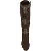 image:imageLucky Brand Womens Bonnay Knee High BootsLeonardo Dark Grey Regular Calf