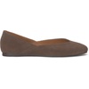 image:imageLucky Brand Womens Womens Alba Ballet Square Toe FlatsCappucino