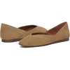 image:imageLucky Brand Womens Womens Alba Ballet Square Toe FlatsDistressed Natural