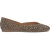 image:imageLucky Brand Womens Womens Alba Ballet Square Toe FlatsNatural Leopard