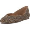 image:imageLucky Brand Womens Womens Alba Ballet Square Toe FlatsNatural Leopard