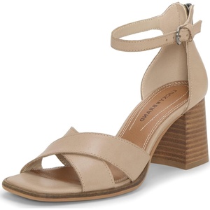 image:imageLucky Brand Herrika Cross Band High Heel SandalsSmoke Grey