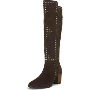 image:imageLucky Brand Womens Bonnay Knee High BootsLeonardo Dark Grey Regular Calf