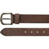 image:imageLucky Brand Mens Jeans Leather Belt Classic Casual Dress Everyday American Heritage Genuine Leather Metal BuckleBevelved Edge  Brown