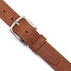 image:imageLucky Brand Mens Stitched Genuine Leather Belt  Classic  Casual  Dress  Everyday  Western  Metal BuckleAntiqued Leather  Tan