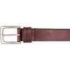 image:imageLucky Brand Mens Stitched Genuine Leather Belt  Classic  Casual  Dress  Everyday  Western  Metal BuckleDouble Stitch  Brown