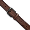 image:imageLucky Brand Mens Stitched Genuine Leather Belt  Classic  Casual  Dress  Everyday  Western  Metal BuckleStitch Detail  Brown