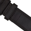 image:imageLucky Brand Mens Stitched Genuine Leather Belt  Classic  Casual  Dress  Everyday  Western  Metal BuckleTriple Needle Stitch  Black