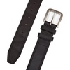image:imageLucky Brand Mens Stitched Genuine Leather Belt  Classic  Casual  Dress  Everyday  Western  Metal BuckleTriple Needle Stitch  Black