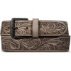 image:imageLucky Brand Mens Genuine Leather Belt  Classic  Casual  Everyday  Western  American Heritage  Metal BuckleWestern Embossed  Brown