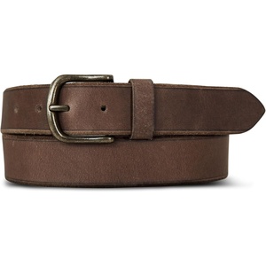 image:imageLucky Brand Mens Jeans Leather Belt Classic Casual Dress Everyday American Heritage Genuine Leather Metal BuckleBevelved Edge  Brown