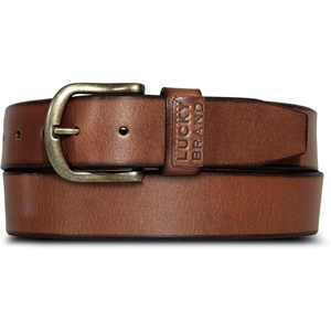 image:imageLucky Brand Mens Jeans Leather Belt Classic Casual Dress Everyday American Heritage Genuine Leather Metal BuckleClassic  Tan