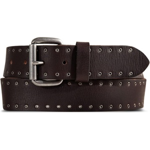 image:imageLucky Brand Mens Jeans Leather Belt Classic Casual Dress Everyday American Heritage Genuine Leather Metal BuckleEyelet Leather  Brown