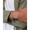 image:imageLucky Brand Mens Rope Chain and Bracelet Set Stainless Steel 22 Necklace and Bracelet Set