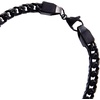 image:imageLucky Brand Mens Stainless Steel 6MM Spiga Chain Bracelet  Black Plated 875 Durable Link Jewelry