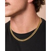 image:imageLucky Brand Mens Stainless Steel Curb Chain Necklace  20 Gold TonePlated 316L Stainless Steel