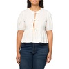 image:imageLucky Brand Womens Babydoll Flyaway BlouseBright White