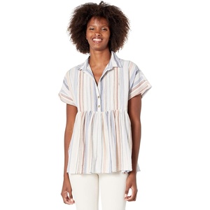 image:imageLucky Brand Womens Babydoll Tunic ShirtCream Multi