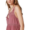 image:imageLucky Brand Womens Lucky Brand Womens Lace Tiered Knit Maxi DressRose Brown
