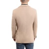 image:imageLucky Brand Mens Knit Blazer Sportcoat Rayon Polyester Blend Slim Fit Plaid 2 Button Notch CollarCamel