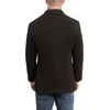image:imageLucky Brand Mens Knit Plaid Blazer Black Slim Fit Rayon and Polyester Blend Sportcoat with Notch Collar