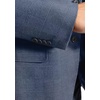 image:imageLucky Brand Mens Knit Sportcoat Slim Fit Rayon Polyester Spandex Glen Plaid Notch Collar 2 Button ClosureNavy