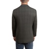 image:imageLucky Brand Mens Knit Sportcoat Slim Fit Rayon Polyester Spandex Glen Plaid Notch Collar 2 Button ClosureOlive
