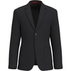 image:imageLucky Brand Mens Knit Plaid Blazer Black Slim Fit Rayon and Polyester Blend Sportcoat with Notch Collar