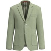 image:imageLucky Brand Mens Sport Coat Slim Fit 60 Poly40 Cotton Pique Notch Collar 2 ButtonMint