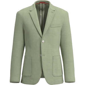 image:imageLucky Brand Mens Sport Coat Slim Fit 60 Poly40 Cotton Pique Notch Collar 2 ButtonMint