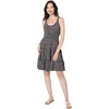 image:imageLucky Brand Womens Tiered Knit DressBlack Multi